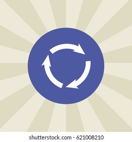 road sign icon. sign design. background