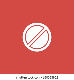 road sign icon. sign design. red background
