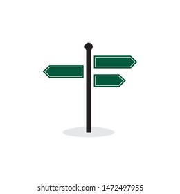 Road Sign Icon Design, Vector EPS10