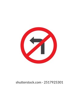 Road sign icon flat design