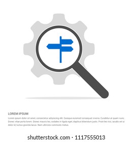 road sign Icon - Free vector icon