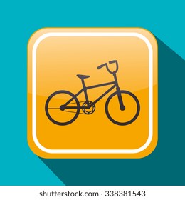 Road sign icon graphic design, vector illustration eps10