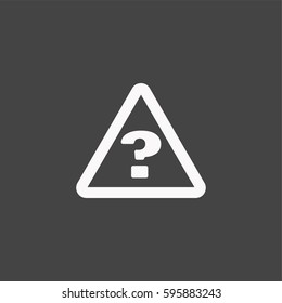 Road sign icon illustration isolated vector sign symbol