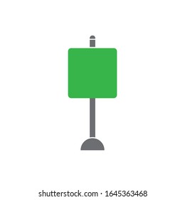 road sign icon logo vector