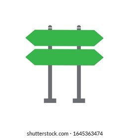 Vektorillustration des Straßenmarkensymbols