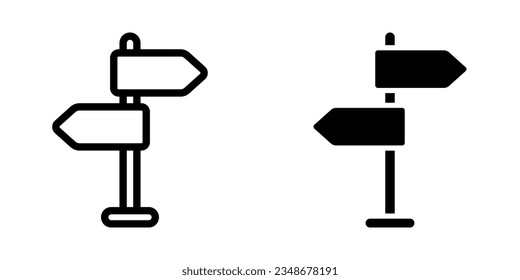 Road Sign icon. sign for mobile concept and web design. vector illustration