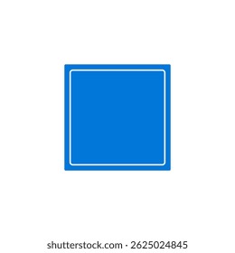 Road sign icon. Street sign icon. Vector.