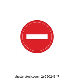 Road sign icon. Street sign icon. Vector.