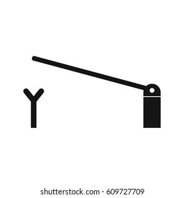 road sign icon vector
