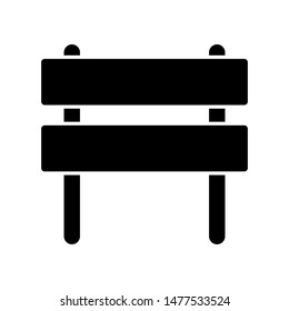 Road Sign Icon vector design template