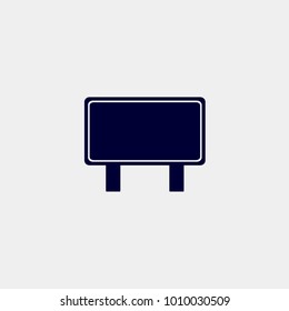 road sign icon, Vector illustration. traffic sign icon