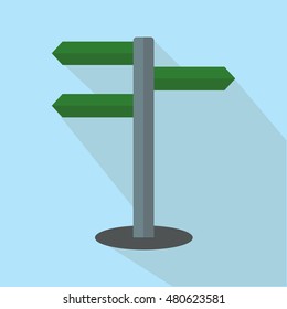 Road Sign icon vector illustration