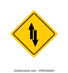 road sign icon vector symbol