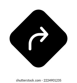 Icono de señalización de carretera Ilustración de diseño de símbolo de vector