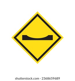 road sign icon vector template illustration logo design