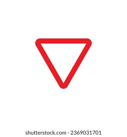road sign icon vector template illustration logo design