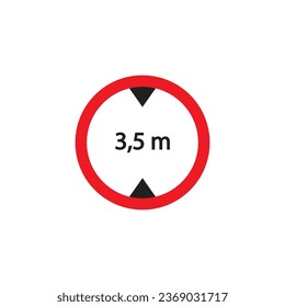 road sign icon vector template illustration logo design
