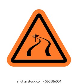Road sign indicating directions.