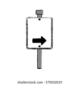 Road sign isolated icon vector illustration graphic design