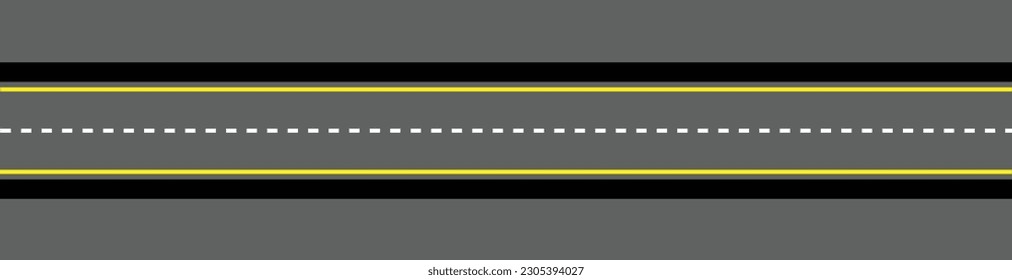 Road sign , road lane marking vector illustration, road marking sign, cross lane isolated