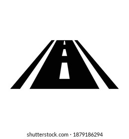 road sign map icon vector