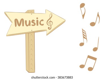 Road  sign music