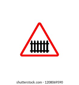 Level Crossing With Barrier Or Gate Ahead Images Stock Photos Vectors Shutterstock