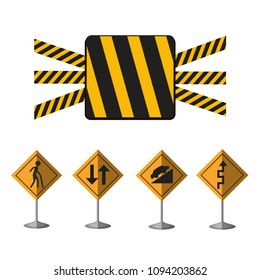 Road sign set