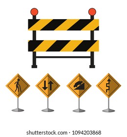Road sign set
