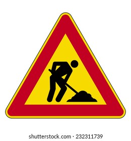 Juego de señalización de carretera