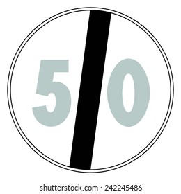 Road sign set