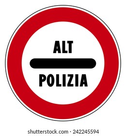 Road sign set