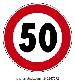 Road sign set