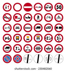 Road Sign Set 5/6