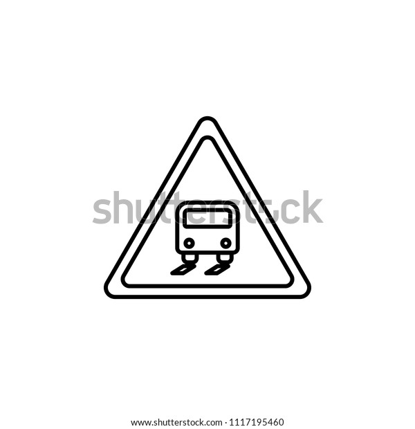 road sign stop icon. Element\
of traffic signs icon for mobile concept and web apps. Thin line\
road sign stop icon can be used for web and mobile on white\
background