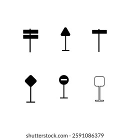 Road sign  tools with vector of illustration