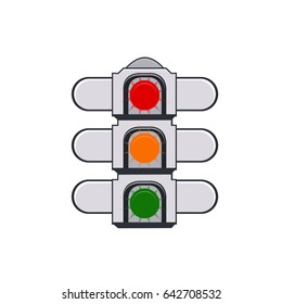 road sign - traffic lights icon