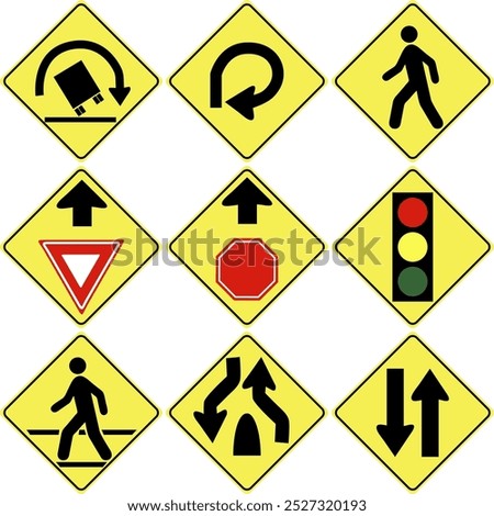 road sign road sign traffic sign vector illustration