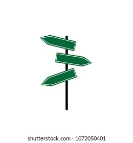 Road sign vector