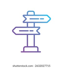 Símbolo rodoviário ícone vetorial ilustração de stock
