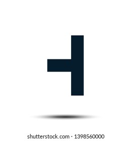 Road Sign Vector Logo Tempalte