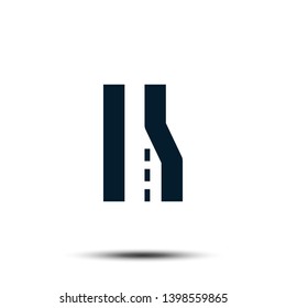 Road Sign Vector Logo Template Illustration EPS 10