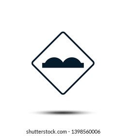 Road Sign Vector Logo Template Illustration EPS 10