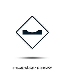 Road Sign Vector Logo Template Illustration EPS 10
