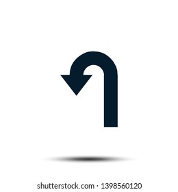 Road Sign Vector Logo Template Illustration EPS 10
