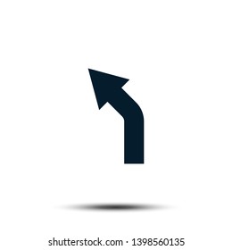 Road Sign Vector Logo Template Illustration EPS 10