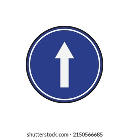 road sign vector for website symbol icon presentation