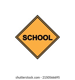 Straßenschild-Vektorgrafik für die Symbol-Darstellung der Website