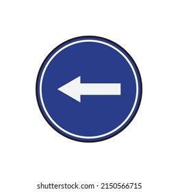 road sign vector for website symbol icon presentation