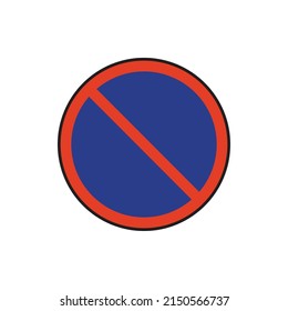road sign vector for website symbol icon presentation
